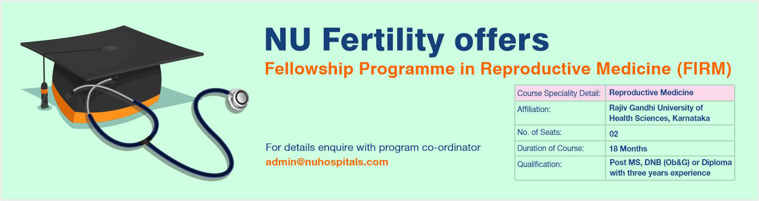 Applications for Fellowship in Reproductive Medicine - NU Fertility