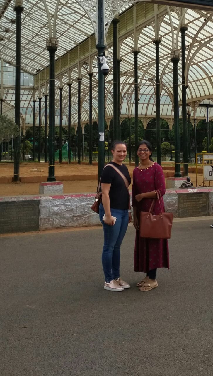 Dr. Kavya with Dr. Leanee Pacella Ince
