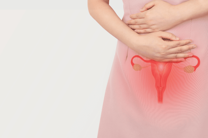 Woman Suffering Pelvic Pain - NU Fertility