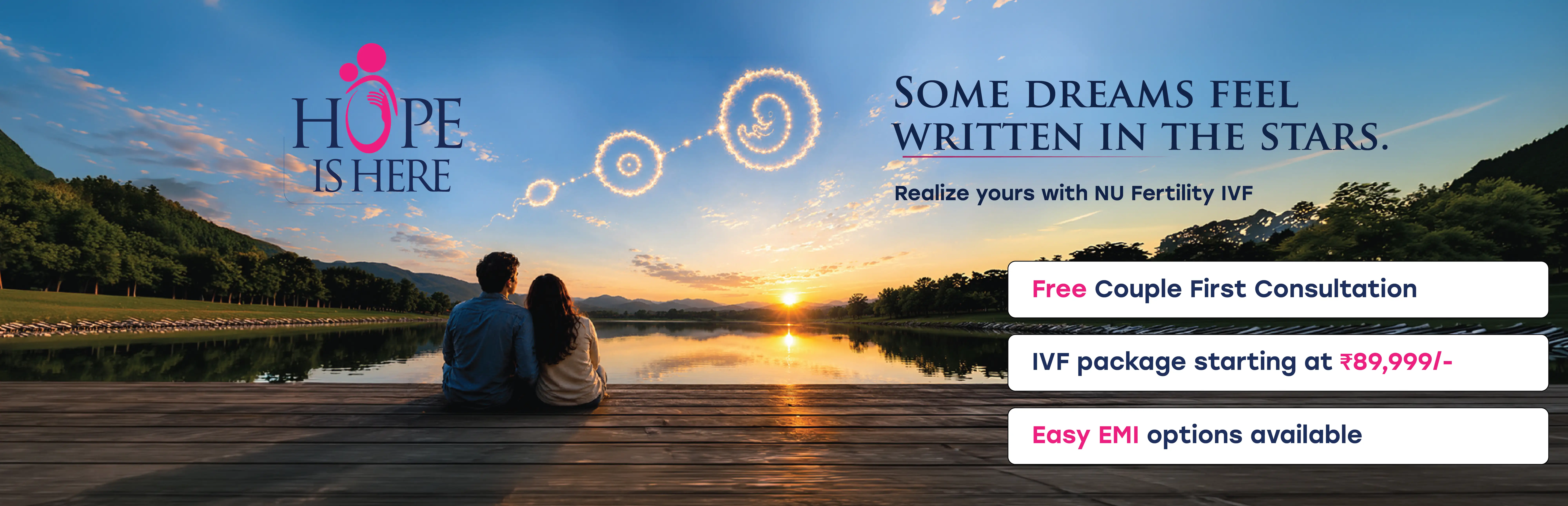 NU Fertility IVF campaign